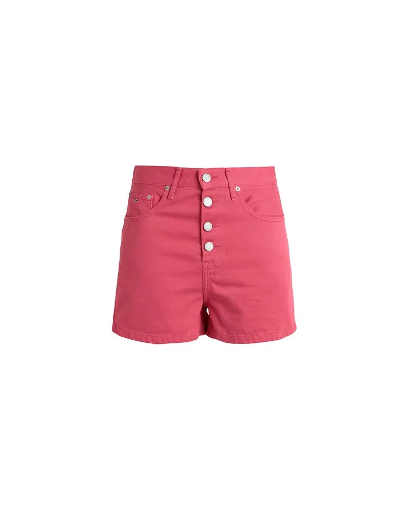 Tommy Hilfiger HOSEN & RÖCKE - Jeansshortsauf YOOX.COM Koralle
