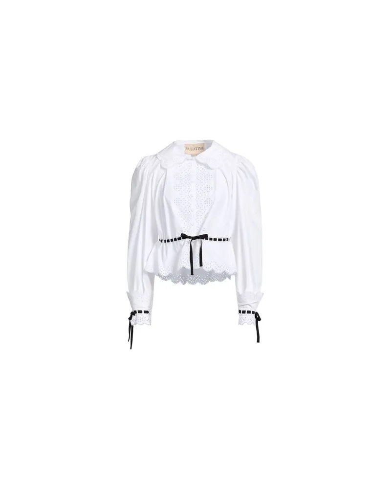Valentino Garavani TOPS - Hemdenauf YOOX.COM Weiß