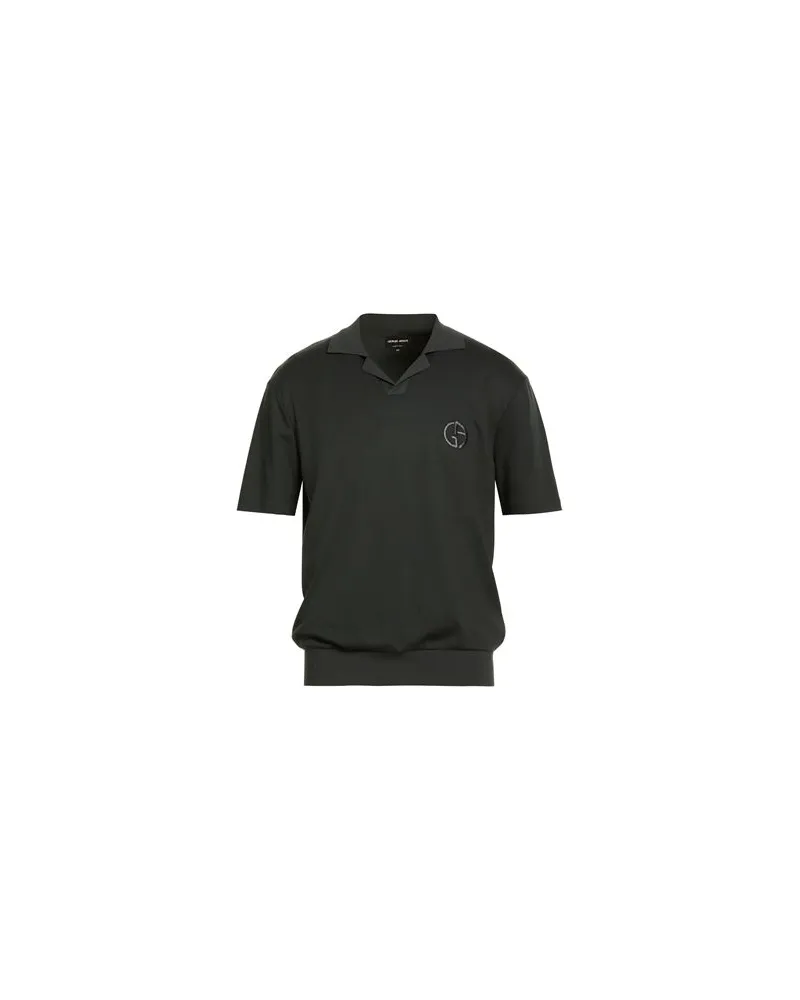 Giorgio Armani TOPS - Poloshirtsauf YOOX.COM Dunkelgrün