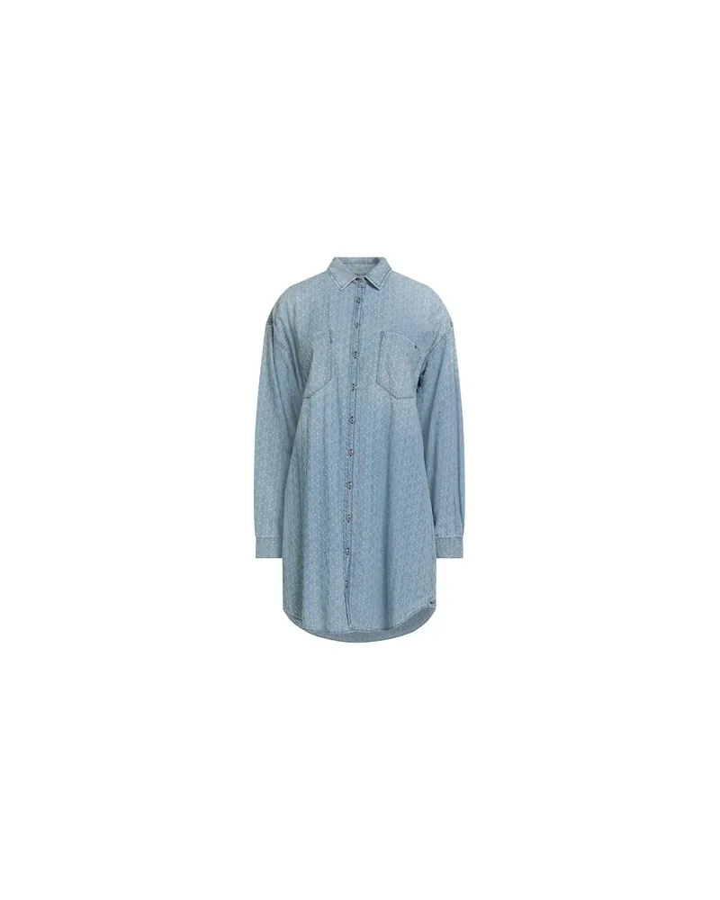 Jacob Cohën KLEIDER - Mini-Kleiderauf YOOX.COM Hellblau
