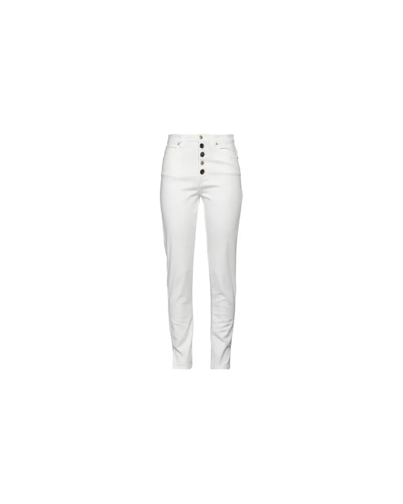 Ermanno Scervino HOSEN & RÖCKE - Jeanshosenauf YOOX.COM Weiß