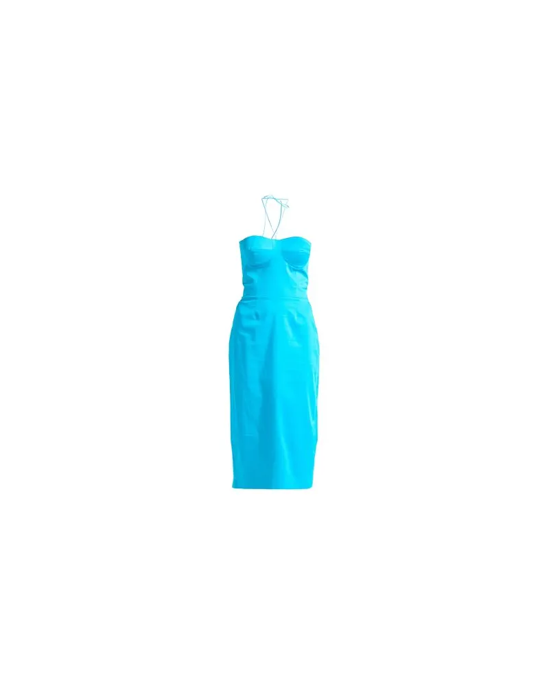 Jijil KLEIDER - Midi-Kleiderauf YOOX.COM Azurblau