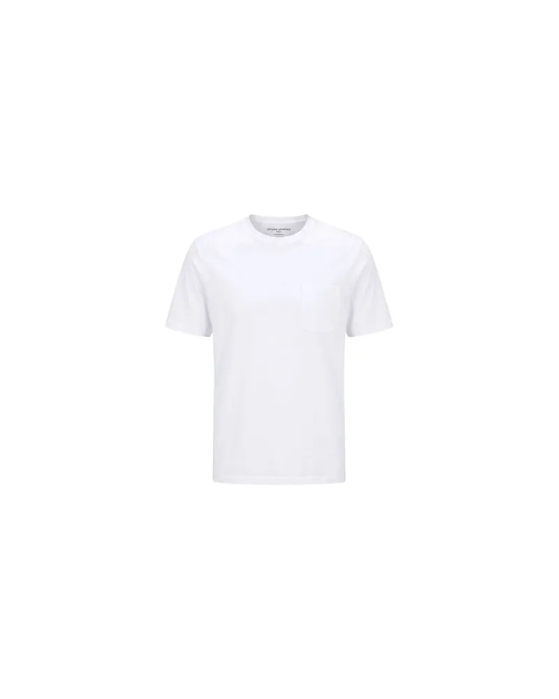 Officine Generale TOPS - T-shirtsauf YOOX.COM Weiß