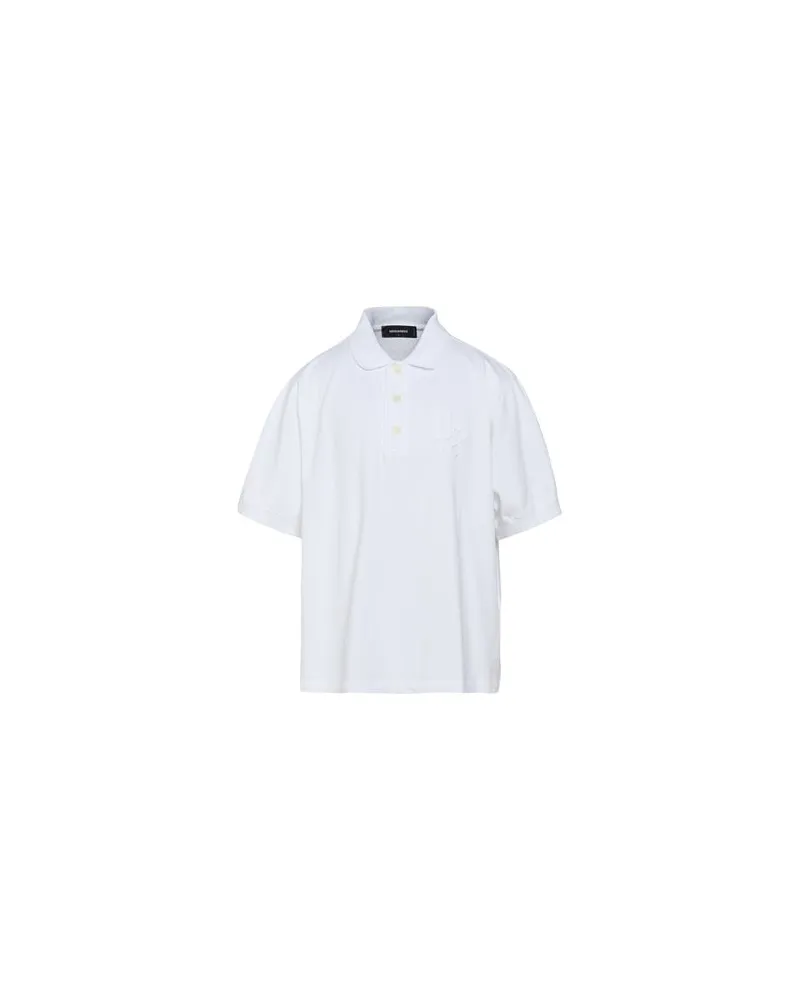 Dsquared2 TOPS - Poloshirtsauf YOOX.COM Weiß