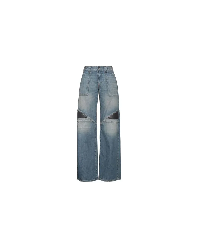 Guess HOSEN & RÖCKE - Jeanshosenauf YOOX.COM Blau