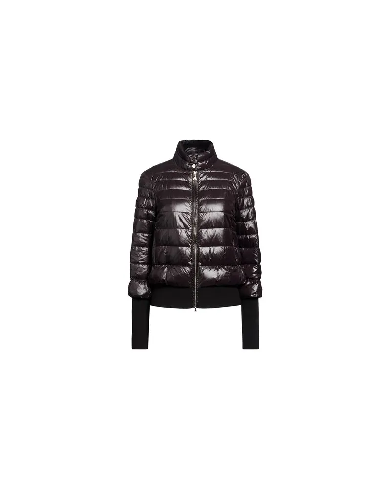 Patrizia Pepe JACKEN & MÄNTEL - Pufferjacken & Daunenjackenauf YOOX.COM Schwarz