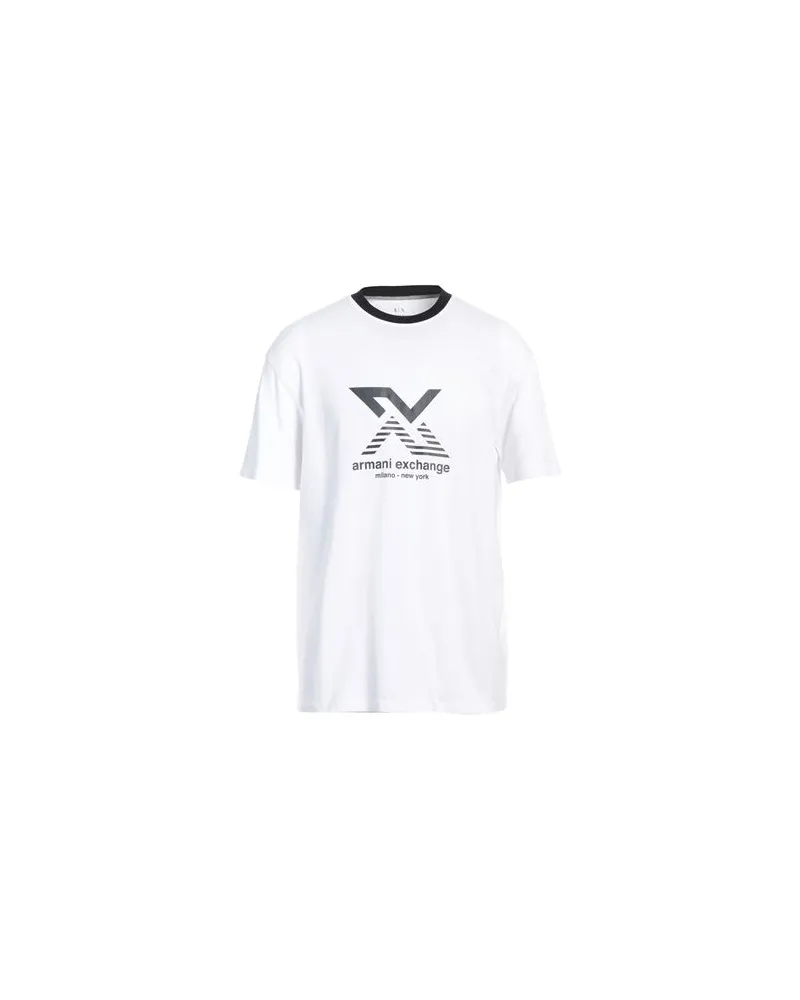 Armani Exchange TOPS - T-shirtsauf YOOX.COM Weiß