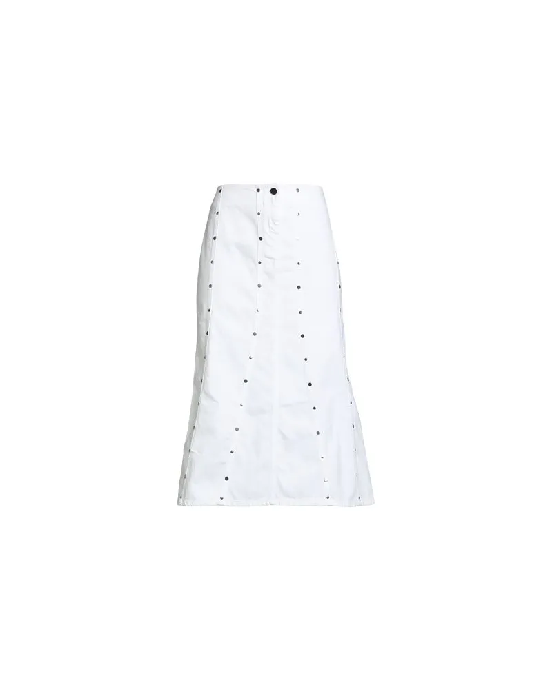 GIMAGUAS HOSEN & RÖCKE - Jeansröckeauf YOOX.COM Weiß