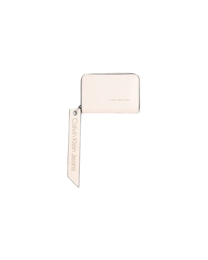 Calvin Klein Kleinlederwaren - Brieftaschenauf YOOX.COM Hellrosa