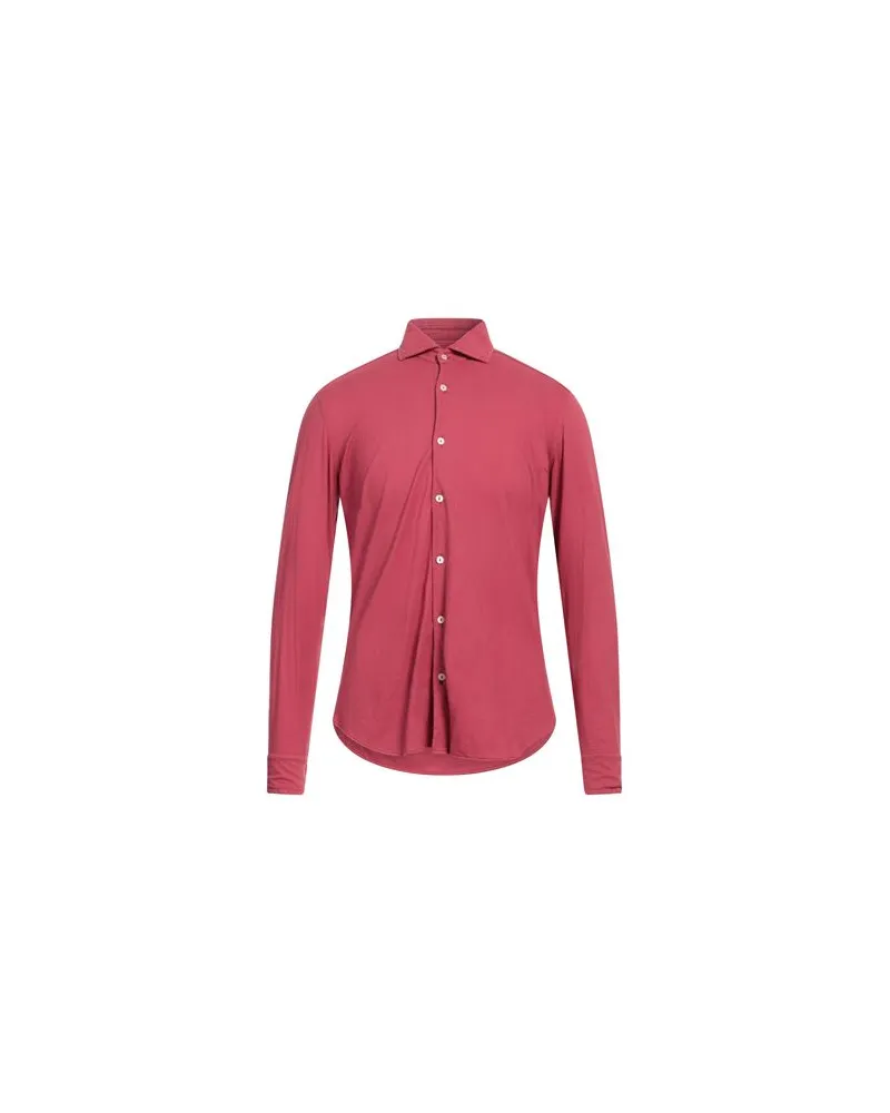 Tintoria Mattei TOPS - Hemdenauf YOOX.COM Ziegelrot