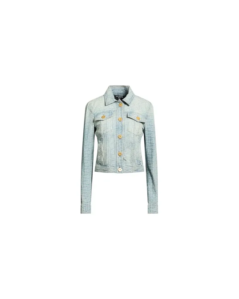 Balmain JACKEN & MÄNTEL - Jeansjacken/Mäntelauf YOOX.COM Blau