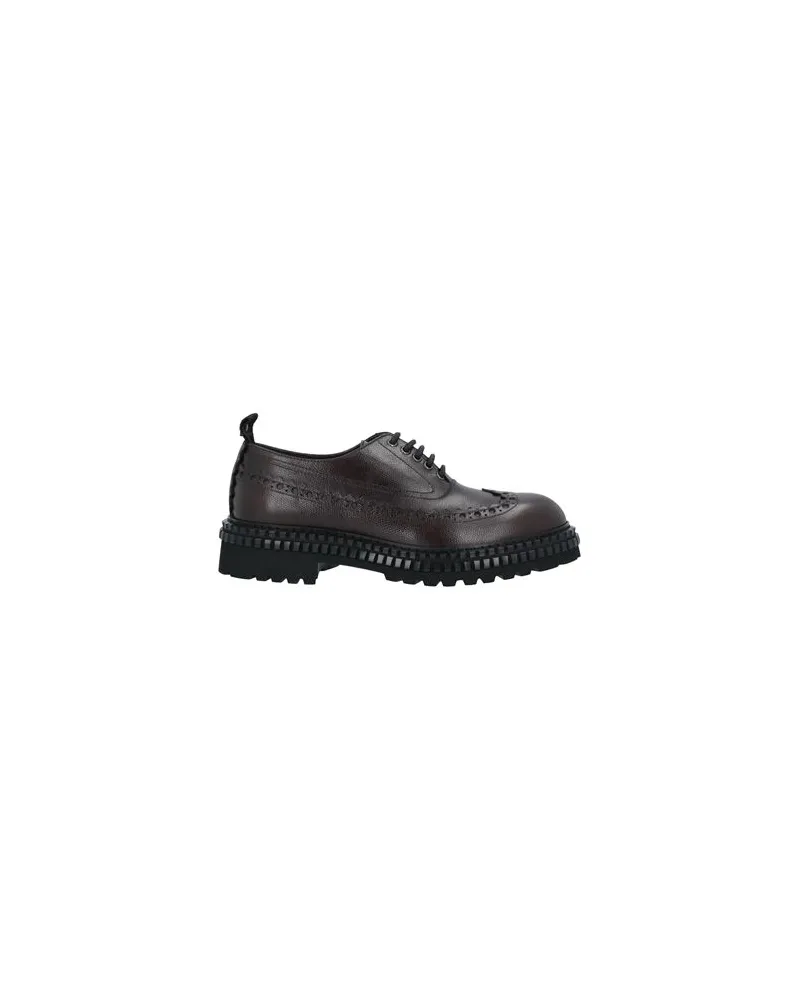 Attimonelli's SCHUHE - Schnürschuheauf YOOX.COM Dunkelbraun