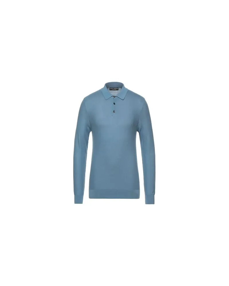 Dolce & Gabbana STRICKWAREN - Pulloverauf YOOX.COM Hellblau