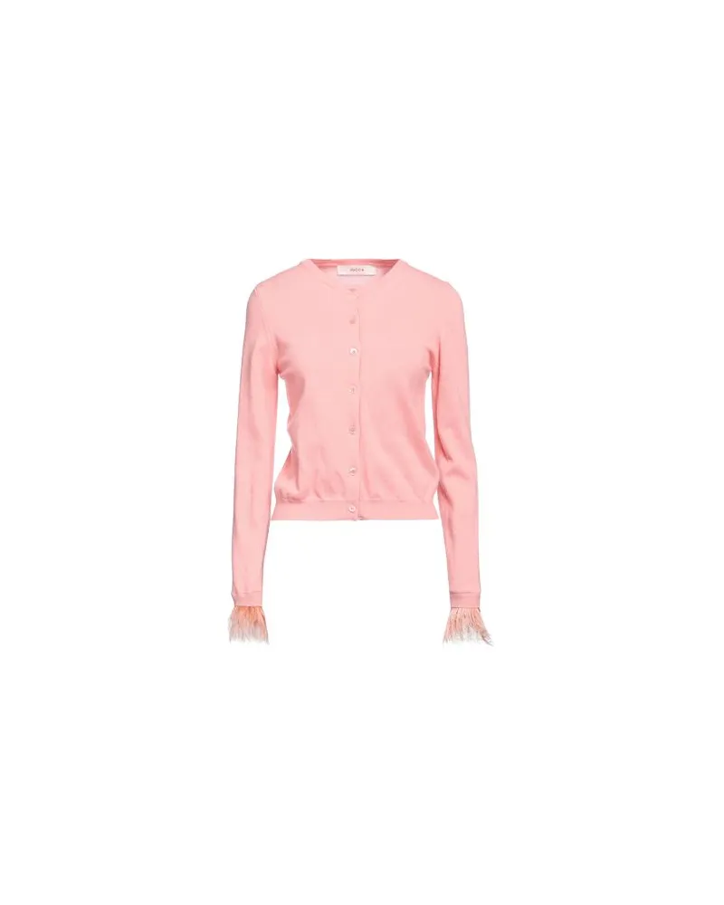 Jucca STRICKWAREN - Strickjackenauf YOOX.COM Lachs