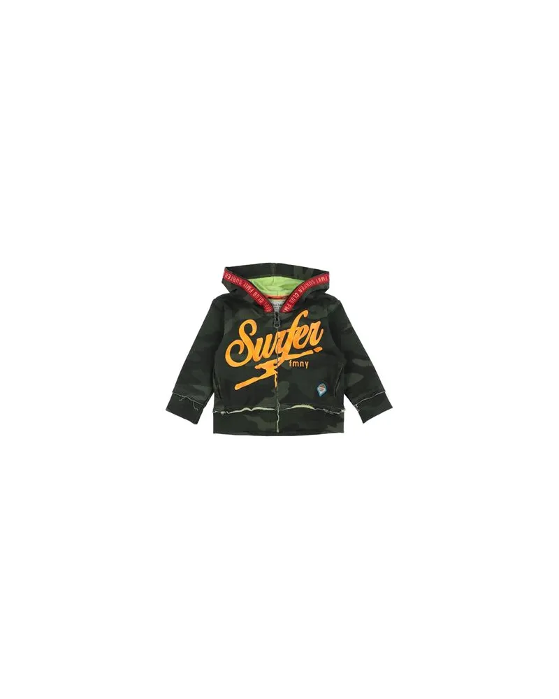 Fred Mello TOPS - Sweatshirtsauf YOOX.COM Militärgrün