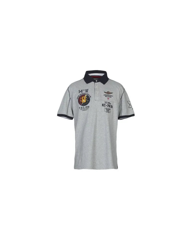 Aeronautica Militare TOPS - Poloshirtsauf YOOX.COM Grau