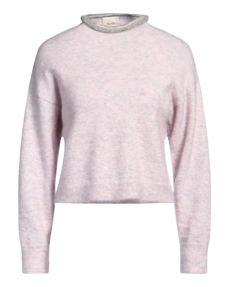 ALYSI Rollkragenpullover Lila