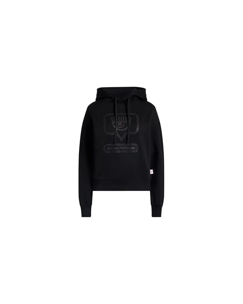 Chiara Ferragni TOPS - Sweatshirtsauf YOOX.COM Schwarz