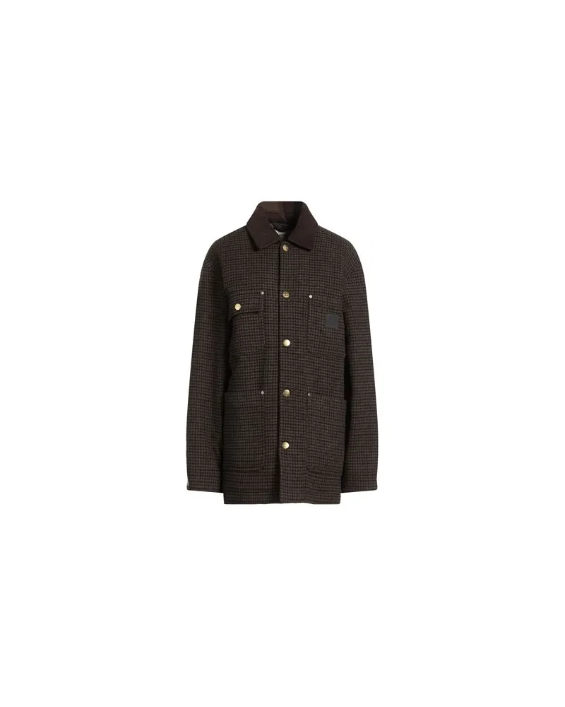 Carhartt WIP JACKEN & MÄNTEL - Mäntelauf YOOX.COM Dunkelbraun