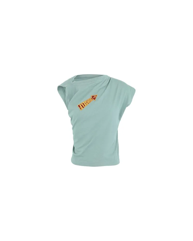 Vivienne Westwood HEBO T-SHIRT - TOPS - T-shirtsauf YOOX.COM Grün