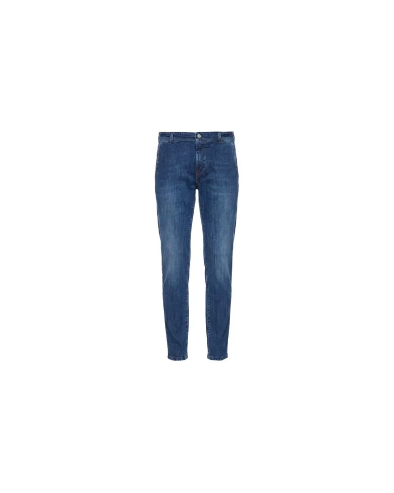 BARBA HOSEN & RÖCKE - Jeanshosenauf YOOX.COM Blau