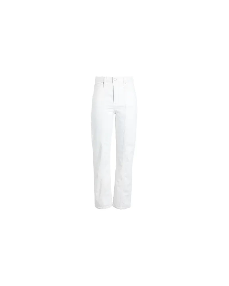 Calvin Klein HOSEN & RÖCKE - Jeanshosenauf YOOX.COM Elfenbein