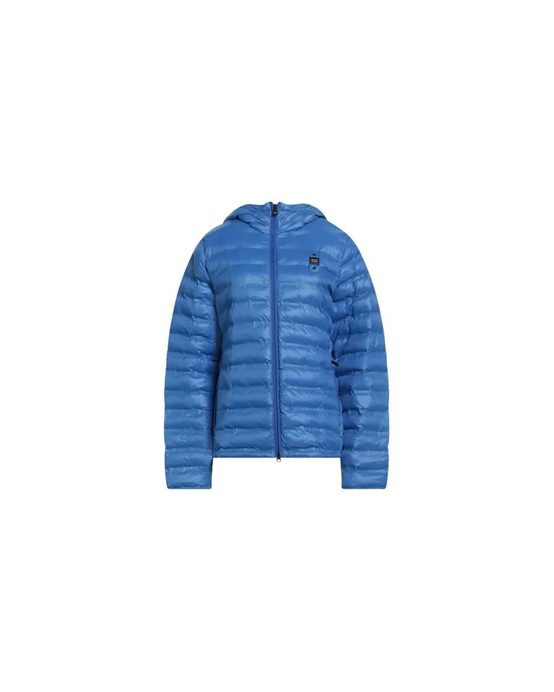 Blauer JACKEN & MÄNTEL - Pufferjacken & Daunenjackenauf YOOX.COM Azurblau