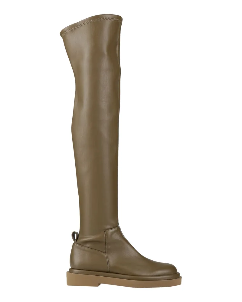 Paloma Barceló Stiefel Militärgrün