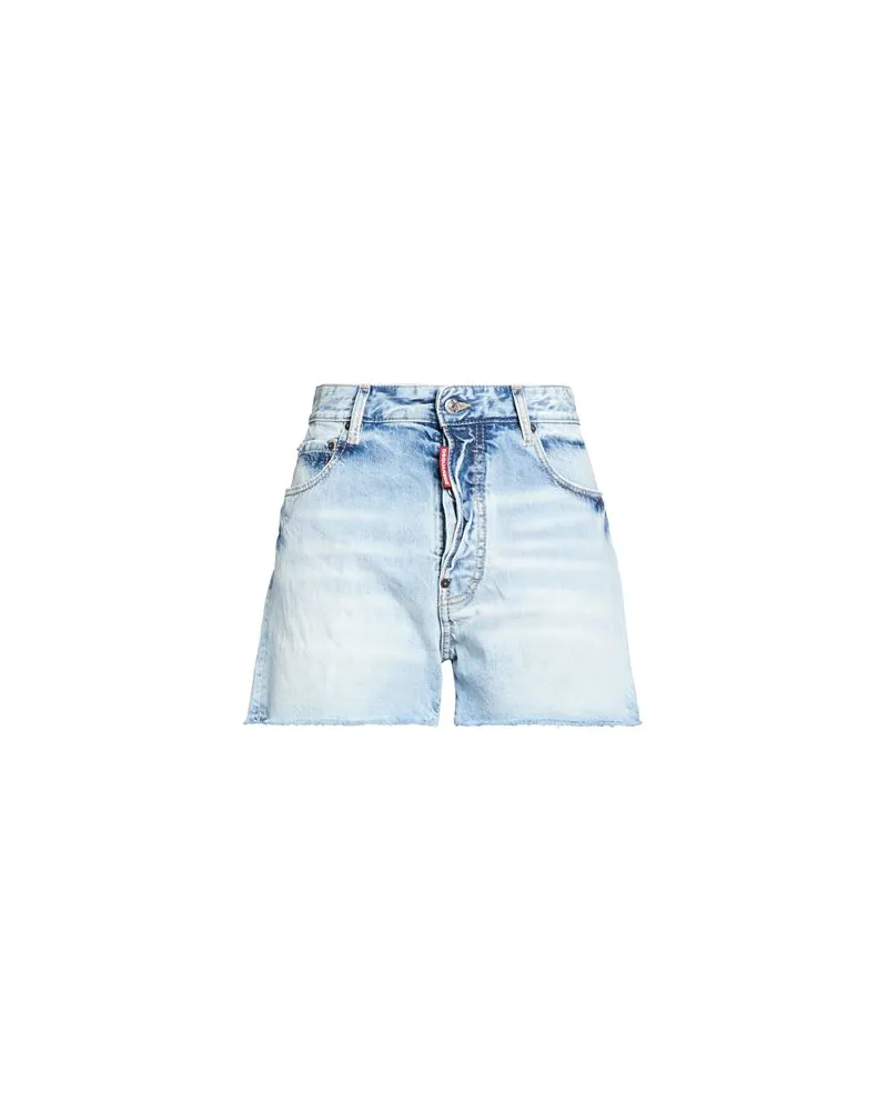 Dsquared2 HOSEN & RÖCKE - Jeansshortsauf YOOX.COM Blau