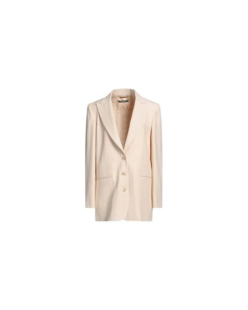 Alberta Ferretti ANZÜGE und CO-ORDS - Blazersauf YOOX.COM Cremeweiß
