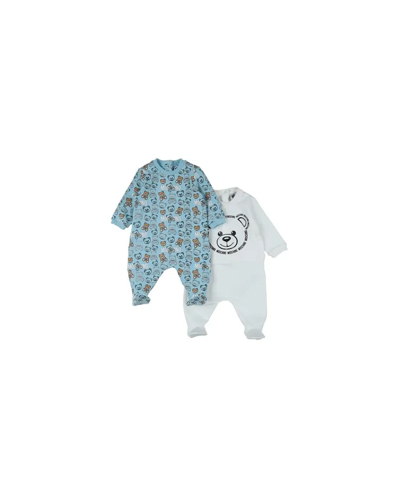 Moschino NEUGEBORENE - Babystrampler & -Latzhoseauf YOOX.COM Himmelblau