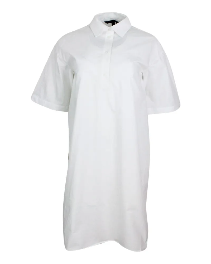 Armani Exchange Midi-Kleid Weiß
