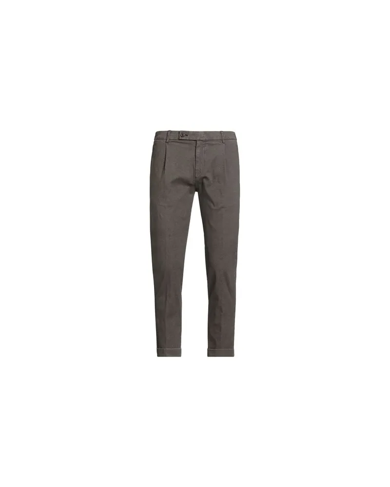 Berwich VISSUTO - HOSEN & RÖCKE - Hosenauf YOOX.COM Khaki