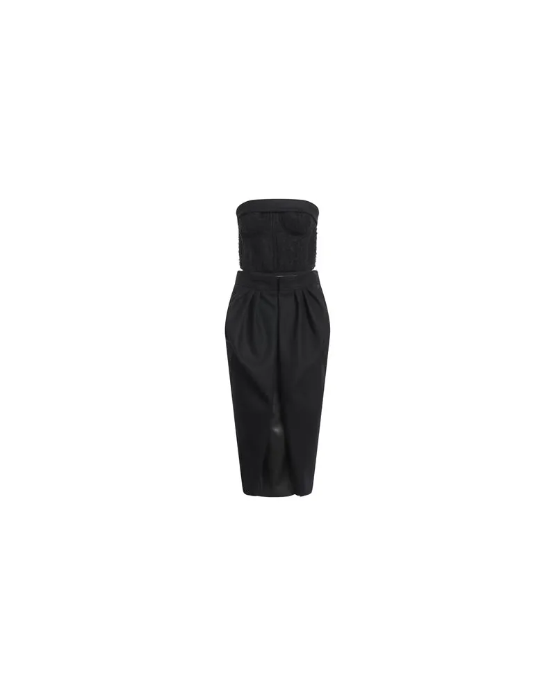 Maison Margiela KLEIDER - Midi-Kleiderauf YOOX.COM Schwarz