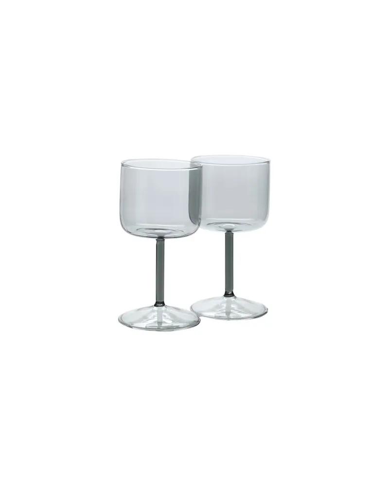 Hay Tint Wine Glass Set of 2 - ESSEN & KÜCHE - Gläser und Krügeauf YOOX.COM Grau