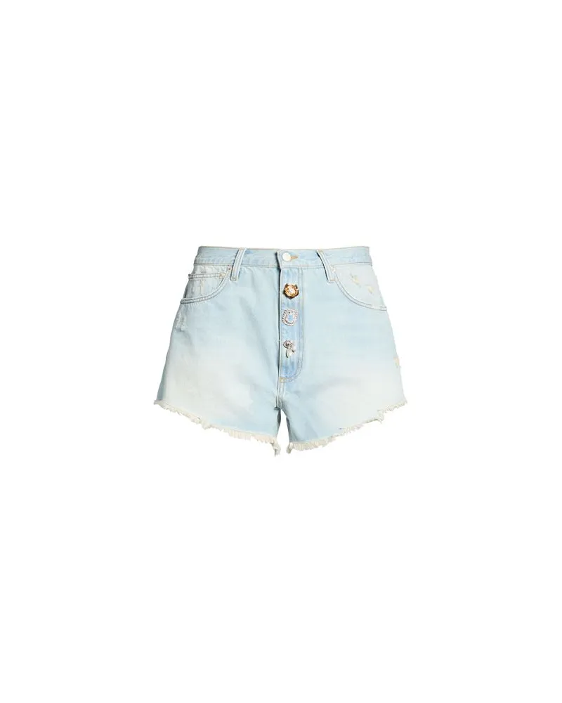 VICOLO HOSEN & RÖCKE - Jeansshortsauf YOOX.COM Blau
