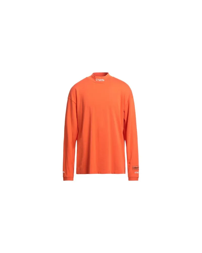Heron Preston TOPS - T-shirtsauf YOOX.COM Orange