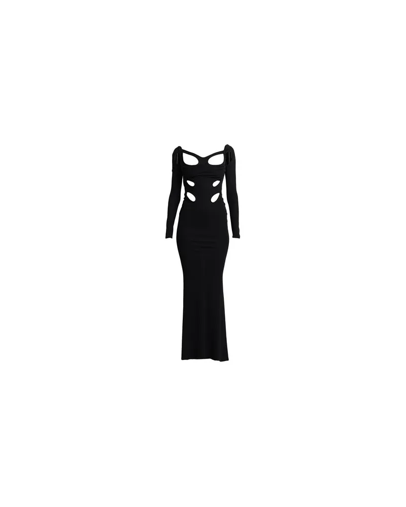 Dion Lee KLEIDER - Maxi-Kleiderauf YOOX.COM Schwarz