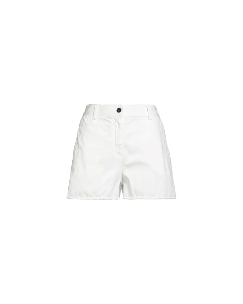 Massimo Alba HOSEN & RÖCKE - Jeansshortsauf YOOX.COM Weiß