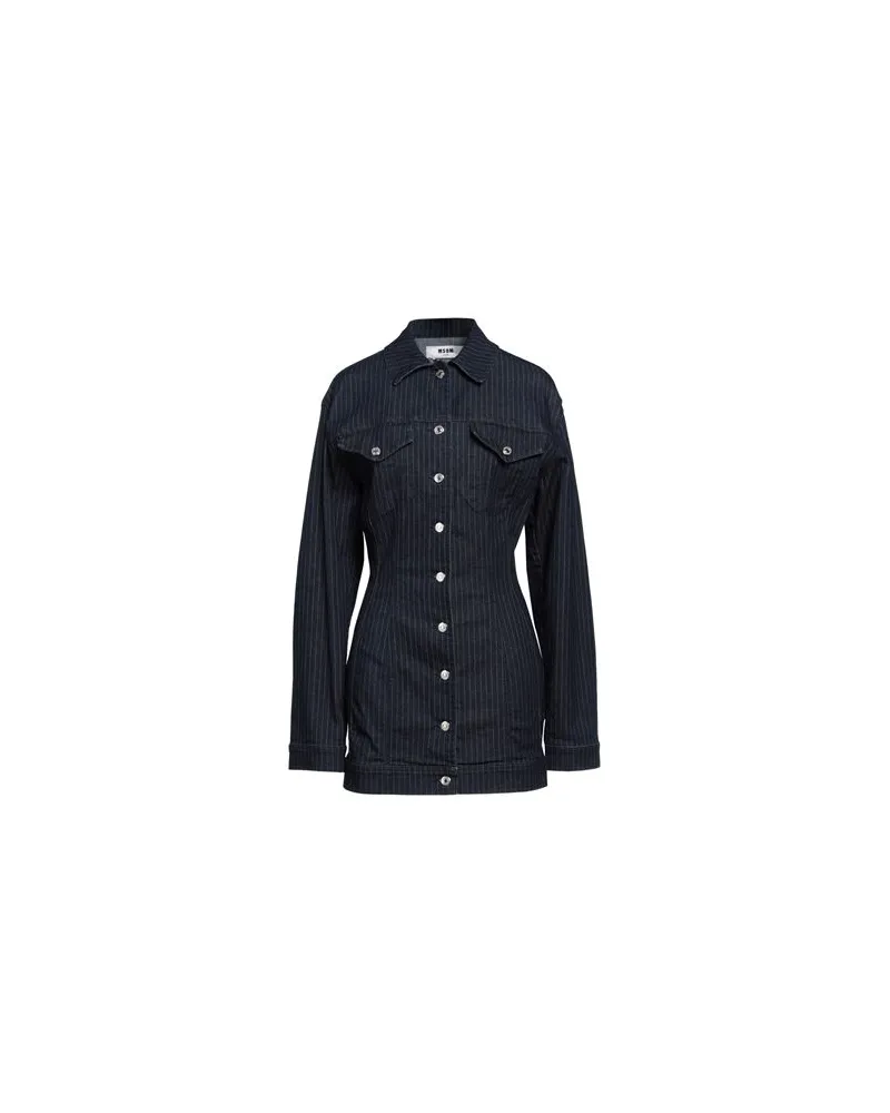 MSGM JACKEN & MÄNTEL - Jeansjacken/Mäntelauf YOOX.COM Blau