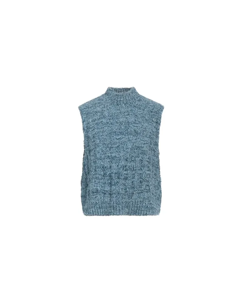 Maison Margiela STRICKWAREN - Rollkragenpulloverauf YOOX.COM Blau