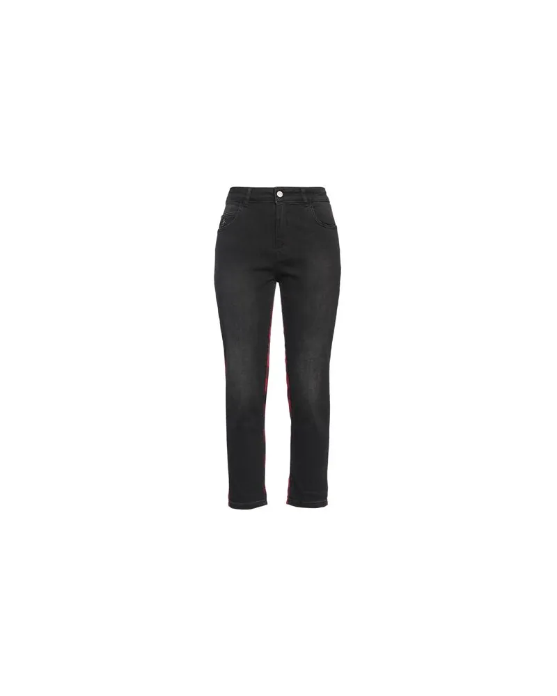 Happiness HOSEN & RÖCKE - Jeanshosenauf YOOX.COM Schwarz