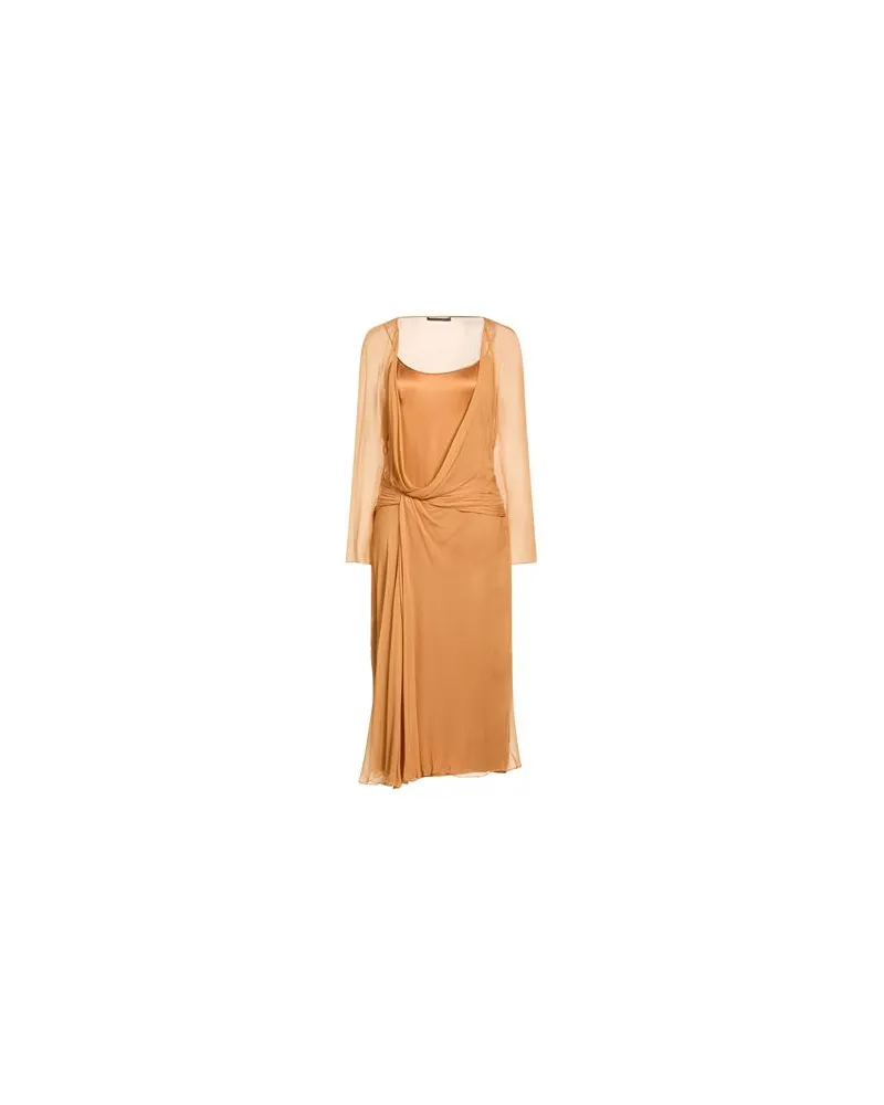 Alberta Ferretti KLEIDER - Midi-Kleiderauf YOOX.COM Ringelblume