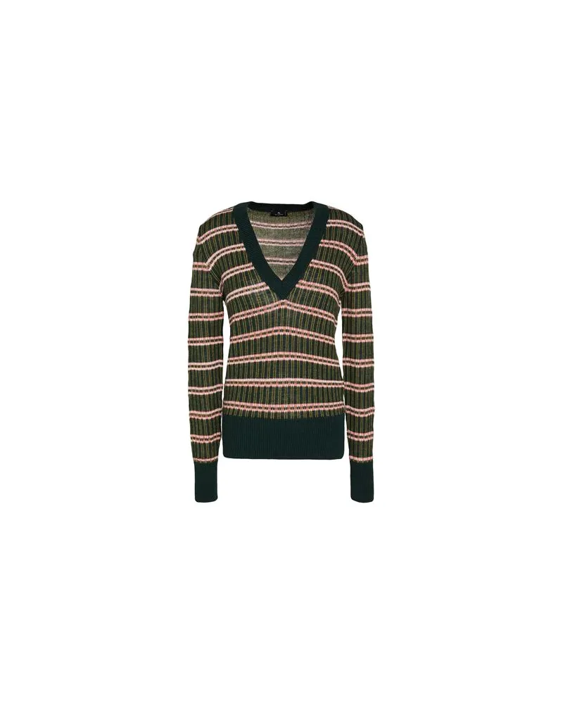 Etro STRICKWAREN - Pulloverauf YOOX.COM Dunkelgrün