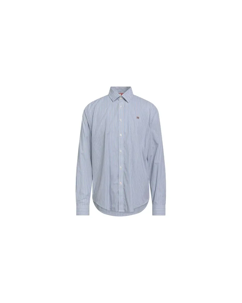 Napapijri TOPS - Hemdenauf YOOX.COM Hellblau