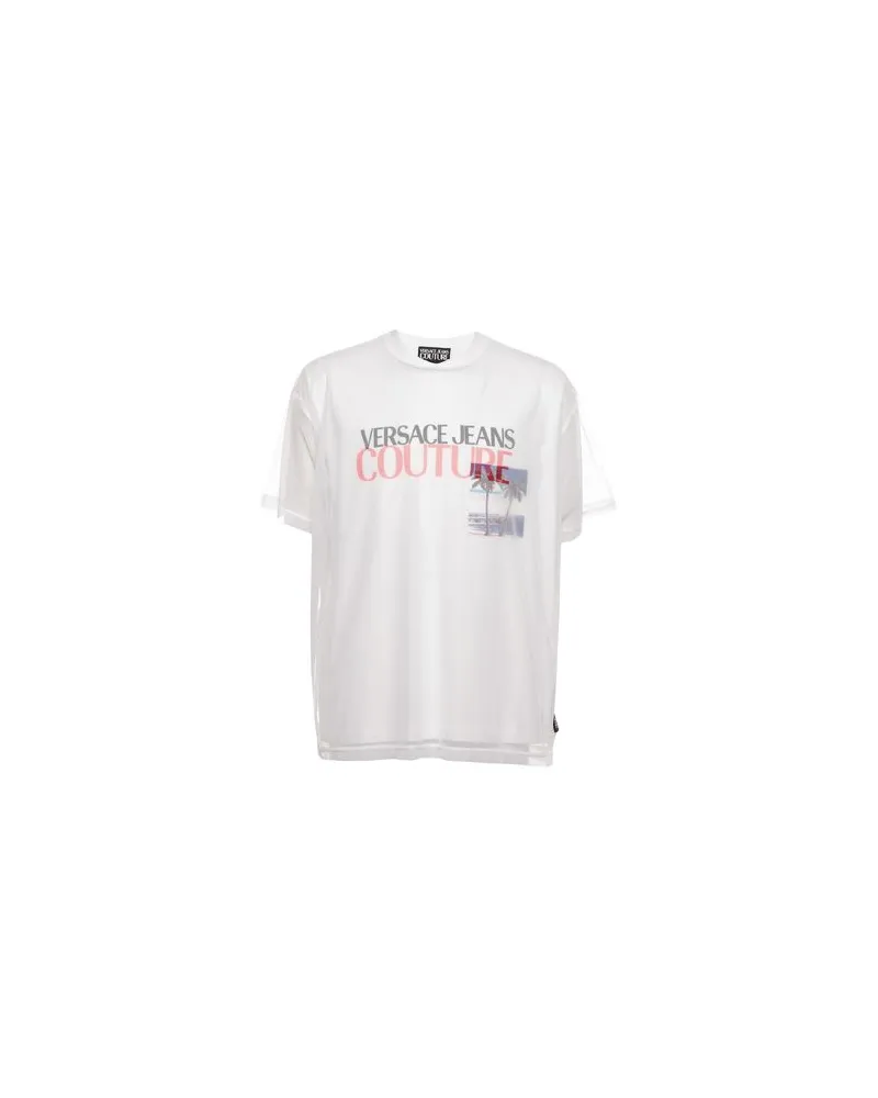 Versace Jeans TOPS - T-shirtsauf YOOX.COM Weiß