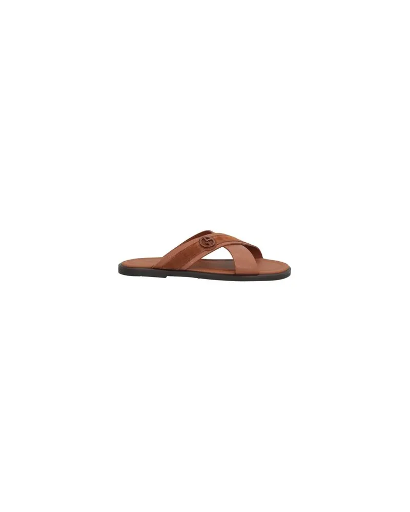 Giorgio Armani SCHUHE - Sandalenauf YOOX.COM Lederfarben