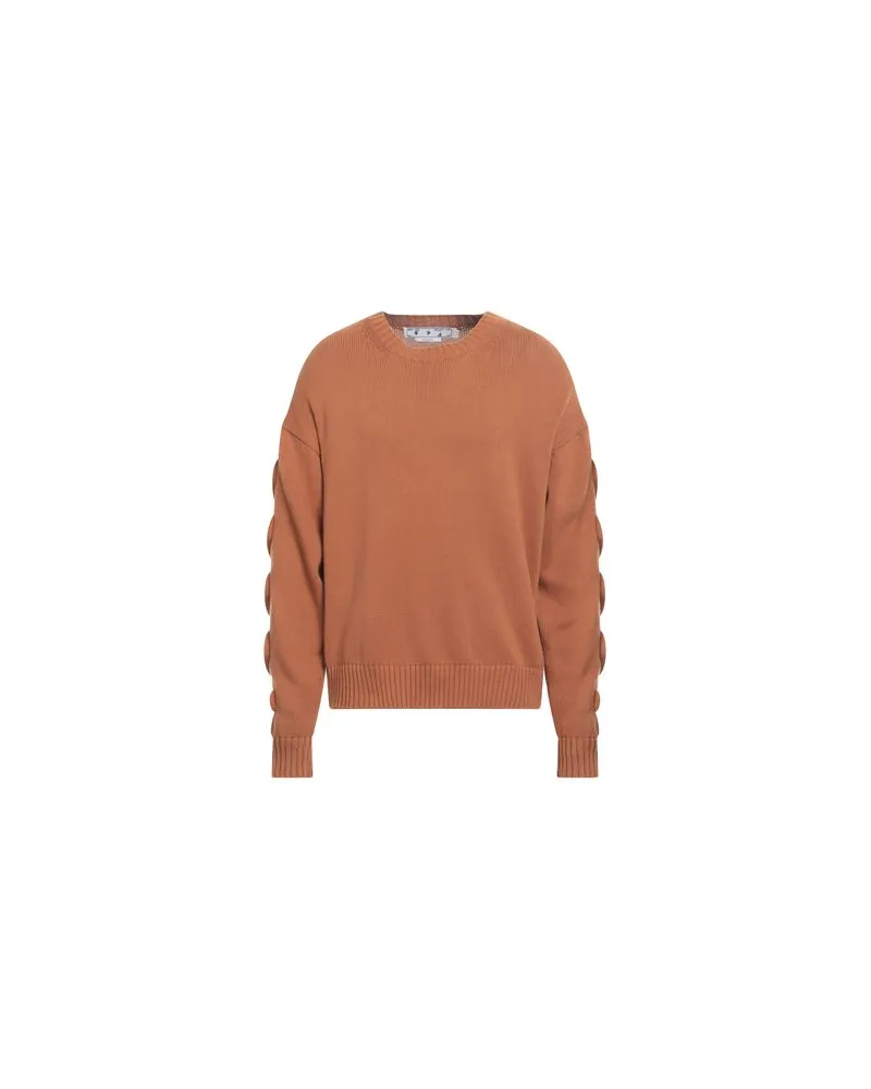 OFF-WHITE STRICKWAREN - Pulloverauf YOOX.COM Kamel