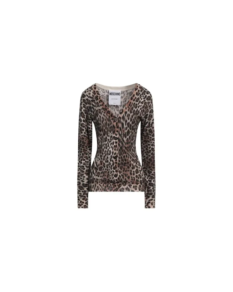 Moschino COUTURE - STRICKWAREN - Strickjackenauf YOOX.COM Beige