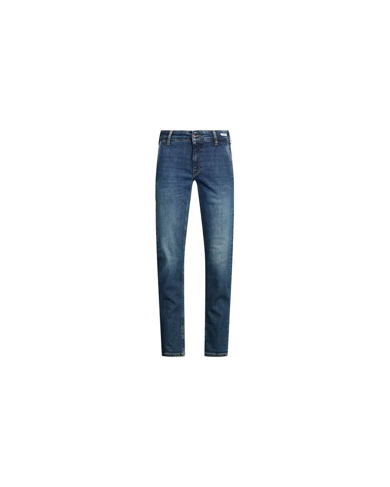 UNIFORM HOSEN & RÖCKE - Jeanshosenauf YOOX.COM Blau